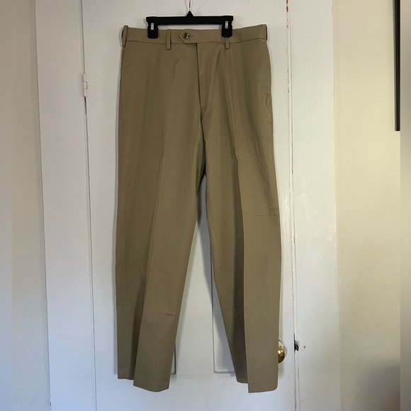 Perry Ellis Premium Flex Twill Men’s Dress Pants - Picture 1 of 3